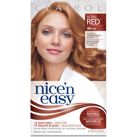 <strong>Clairol Nice</strong>'n <strong>Easy</strong> No Ammonia Semi-<strong>Permanent Hair Dye 76 Light</strong> Golden Brown. . Clairol nice and easy